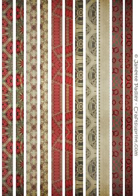 Vintage Christmas Ribbons