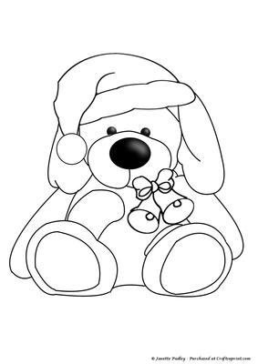 Christmas Spotty Pup