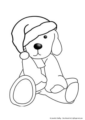Cute Christmas Dog