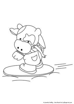 Snow Moove Stamp