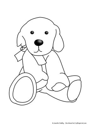 Cute Dog 1 Stamp