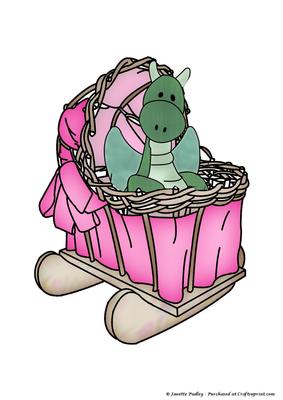 Jiggy in Crib Pink