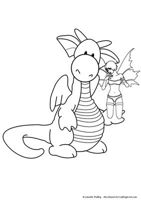 Ruperts Fairy Friend Stamp