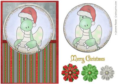 Jiggy in Bauble Card Kit