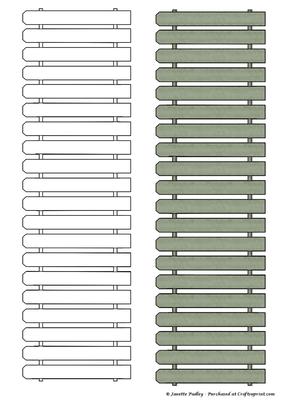 Garden Fence Stamp