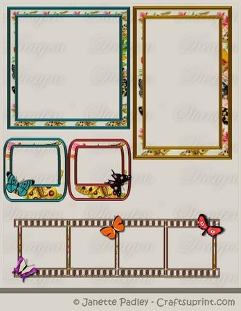 Butterfly Frame Pack