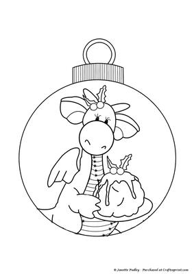 Pennys Christmas Pudding Bauble