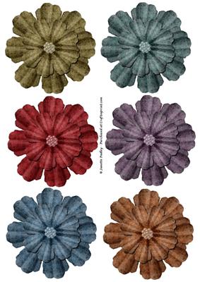 Plain Grungy Flowers