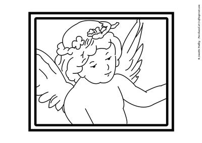 Victorian Christmas Collection - Angel Stamp