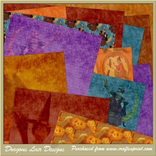 Trick or Treat Paper Pack from Janette Padley 