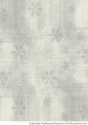 Christmas Snowflake Light Grey