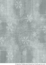 Christmas Snowflake Grey