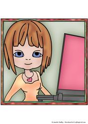 Aimees Computer - Coloured