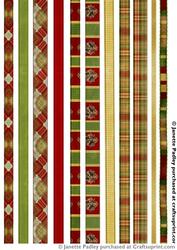 Christmas Morn Digital Ribbons