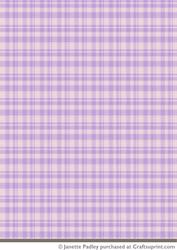Emilys Little Jewel Purple Check