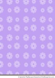 Emilys Little Jewel Purple Floral