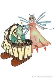 Fairy Blessings Coloured