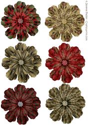 Vintage Christmas Flowers