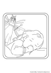 Nightime Visitor Stamp