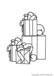 Presents Stamp