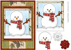Snowman Card Kit