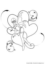 Fairy Hearts Stamp