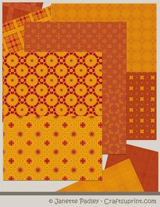 A Touch of Provence Card Papers