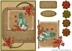 Jiggys Autumn Leaves Card Kit