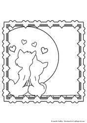 Purfect Love Framed Stamp