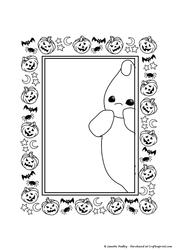 Cute Spook in Frame