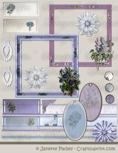 Flowery Blues Elements