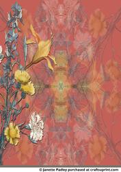 Floral Splendor - Mixed Flowers - Paper 9