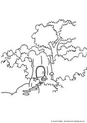 Fairy House Background