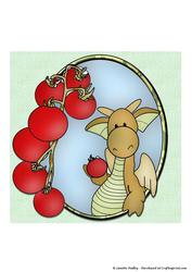 Rupert with Tomatoes Coloured