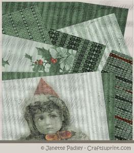Monochrome Christmas Green