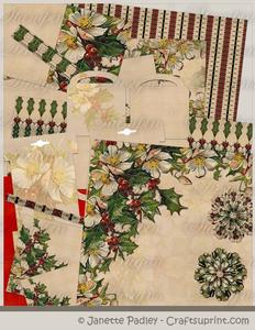 Christmas Rose Journal Kit
