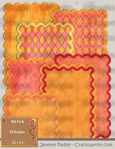 Girls World 4.5 x 6.5 Mat Pack