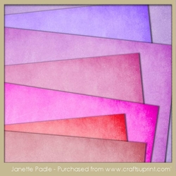 Essentials Plains Paper Pack 1 - Pinks