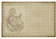 Vintage Sepia Santa Card Insert