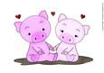 Penelope & Parker Piggie Love Coloured