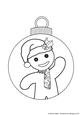 Bauble with Christmas Gingerbread