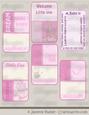Baby Girl Journal Cards - 6 x 4