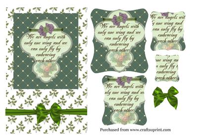 Words of Wisdom A5 Card Front