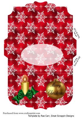 Christmas Voucher/coupon Wallet 3