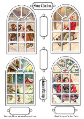 4 Through the Window Vintage Toppers 2