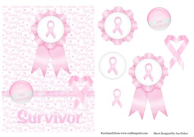 Breast Cancer Awareness Card Front
