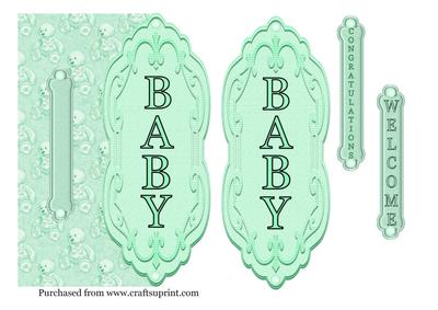 Over the Edge Baby in Mint