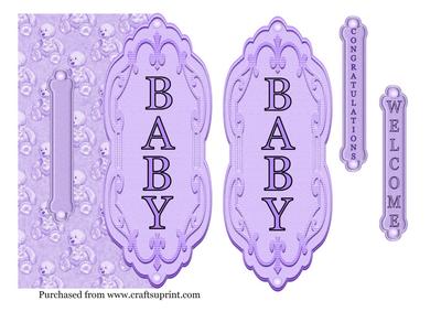 Over the Edge Baby in Lilac