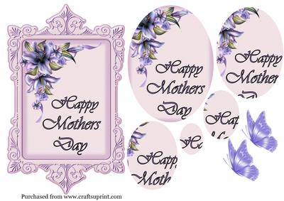 Lilac Mothers Day Plaque