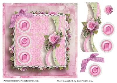 Simply Nan 8in Card Topper